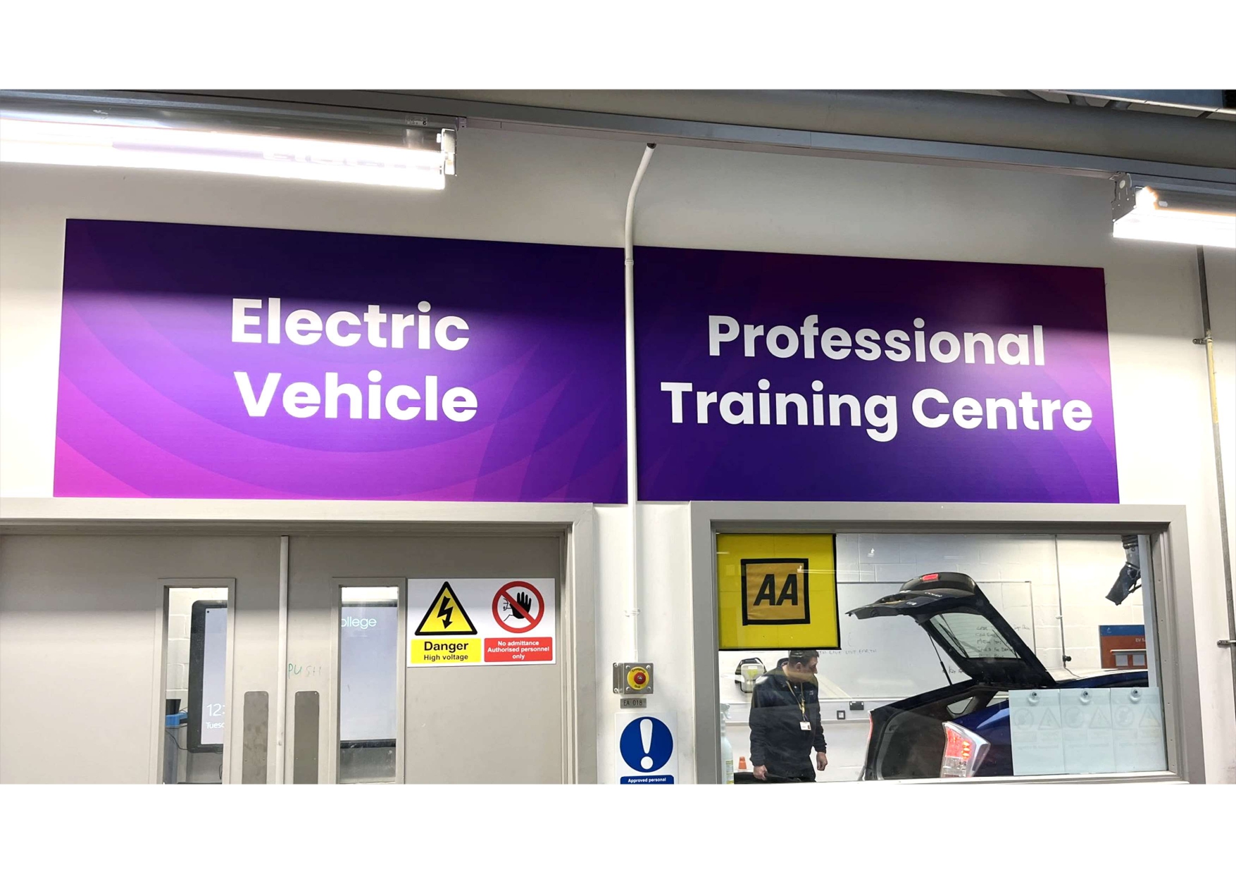 EV training. 