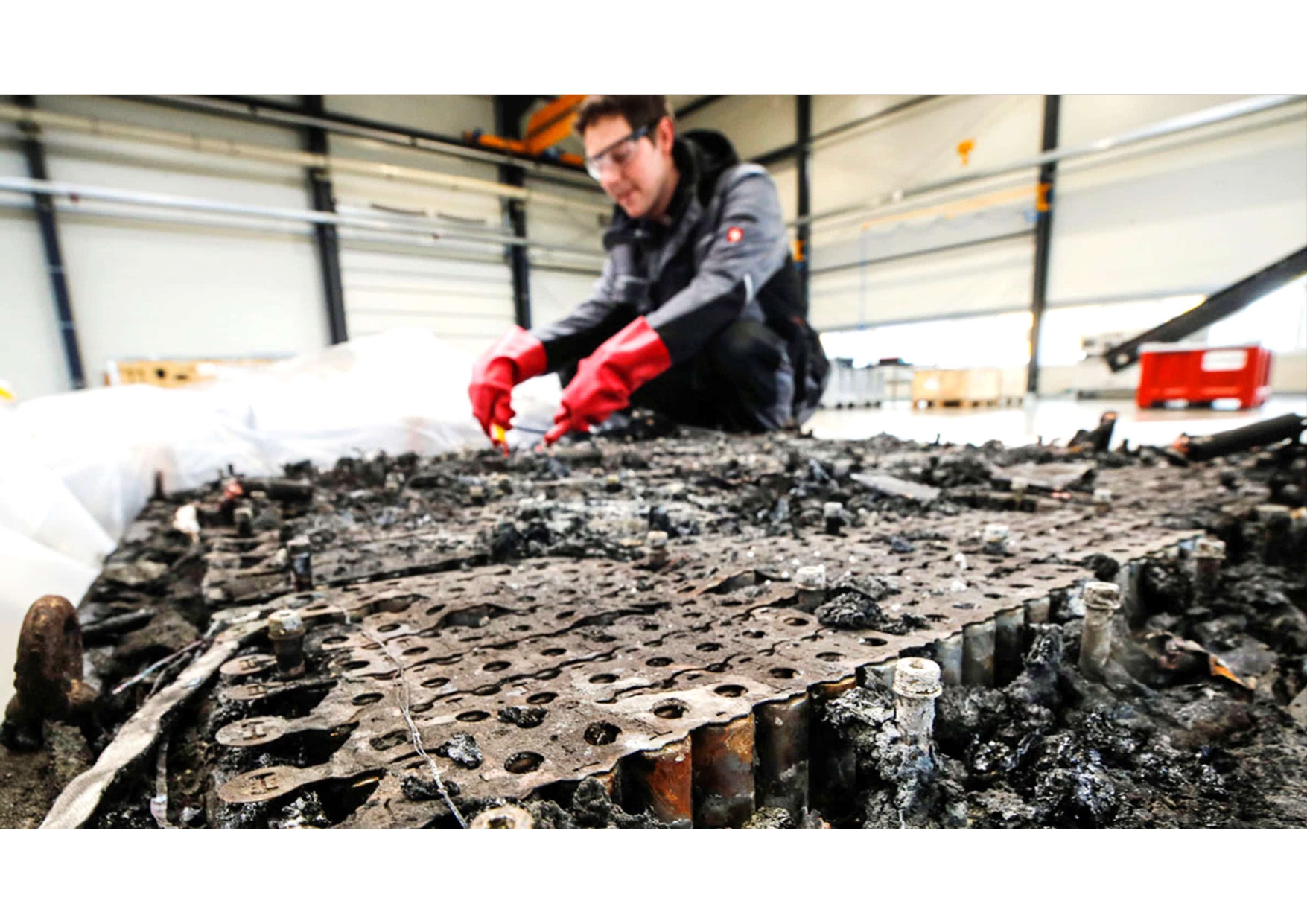 EV battery recycling.