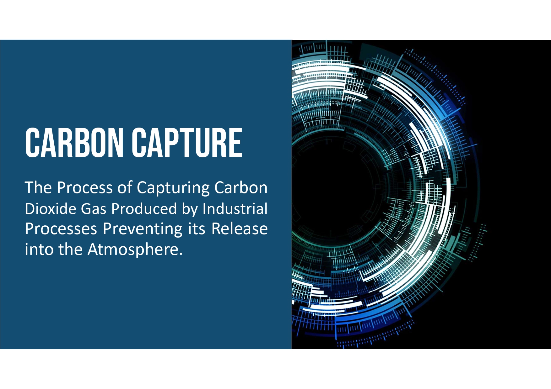 carbon capture definition.