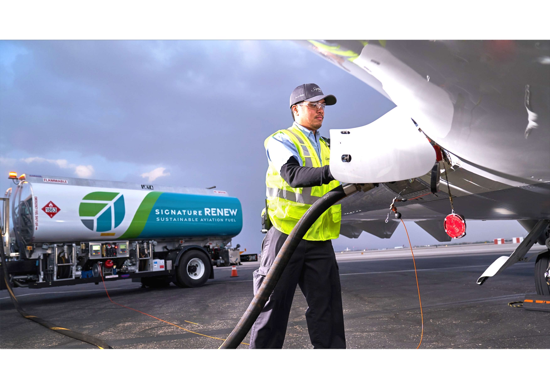 Sustainable Aviation Fuel (SAF). 