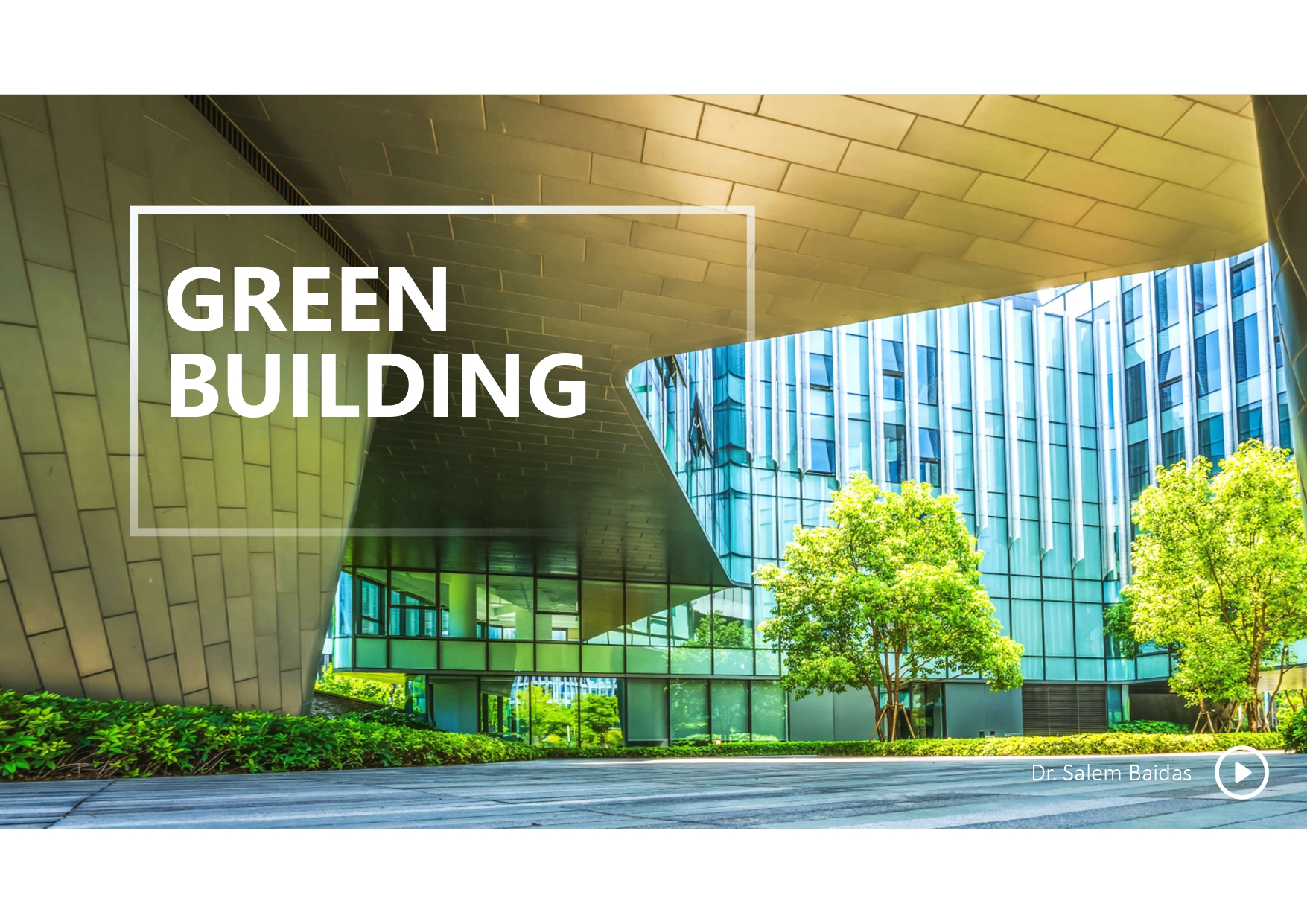 green building ppt.