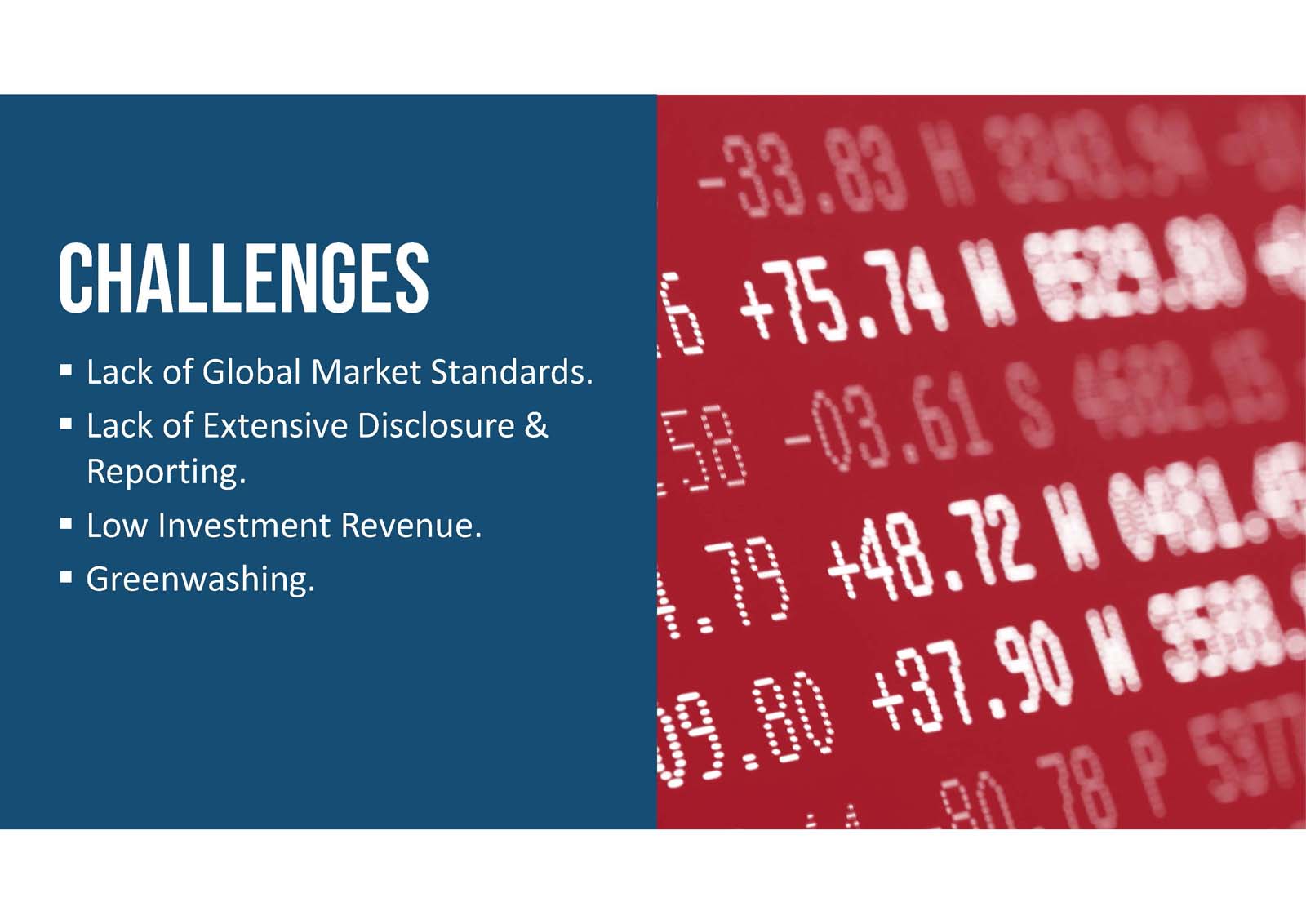 green bonds challenges. 