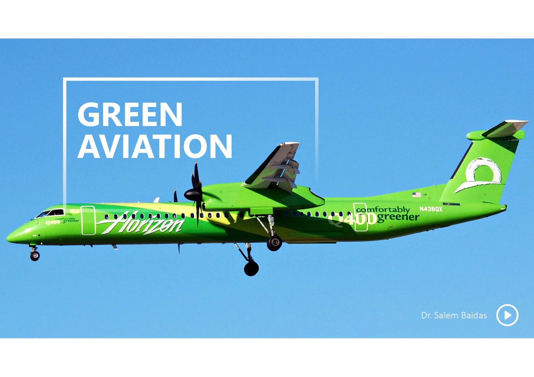 green aviation ppt.