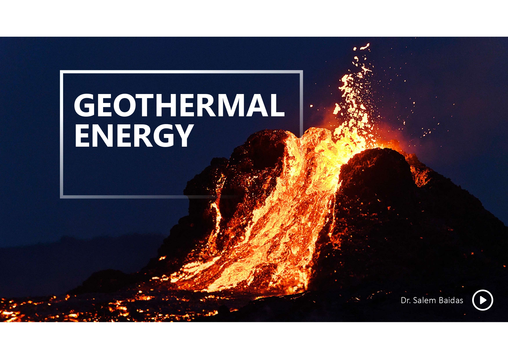 geothermal energy ppt.