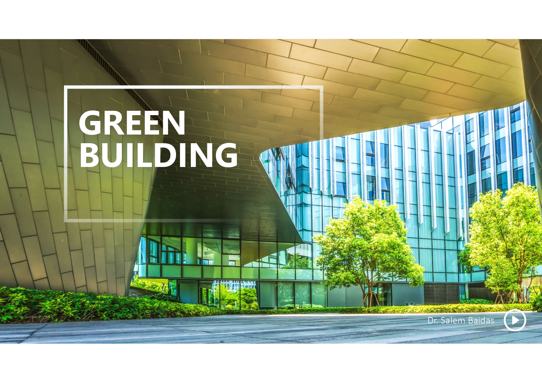 green building ppt.