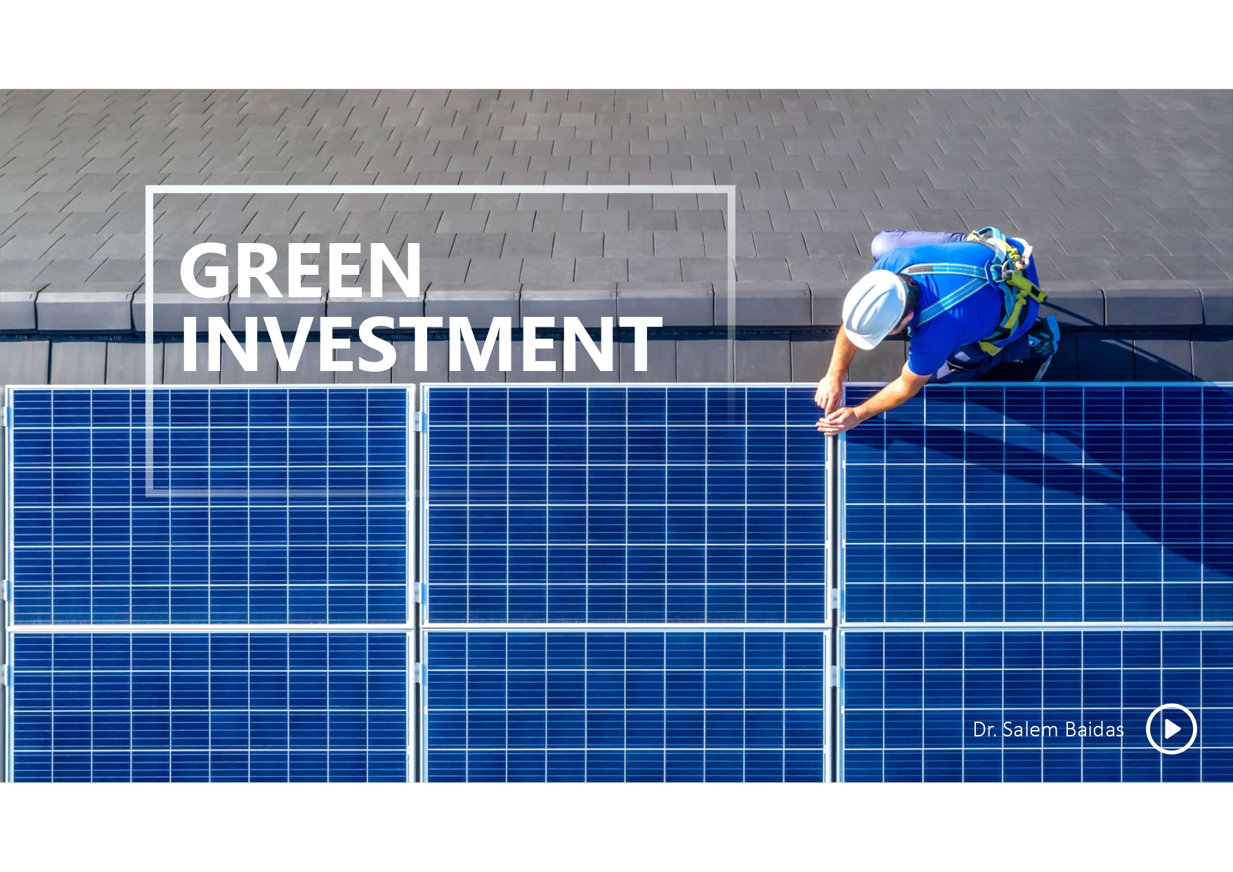 green investment ppt.