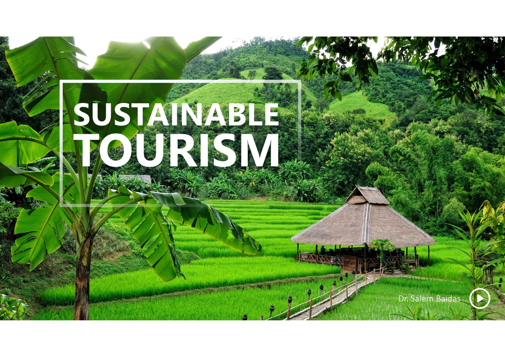 sustainable tourism ppt.