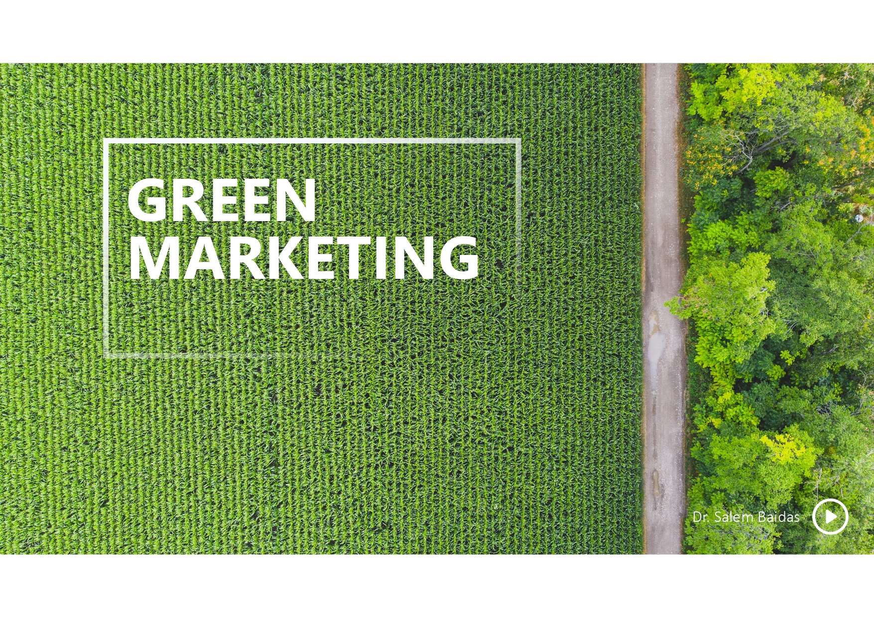 green marketing ppt.