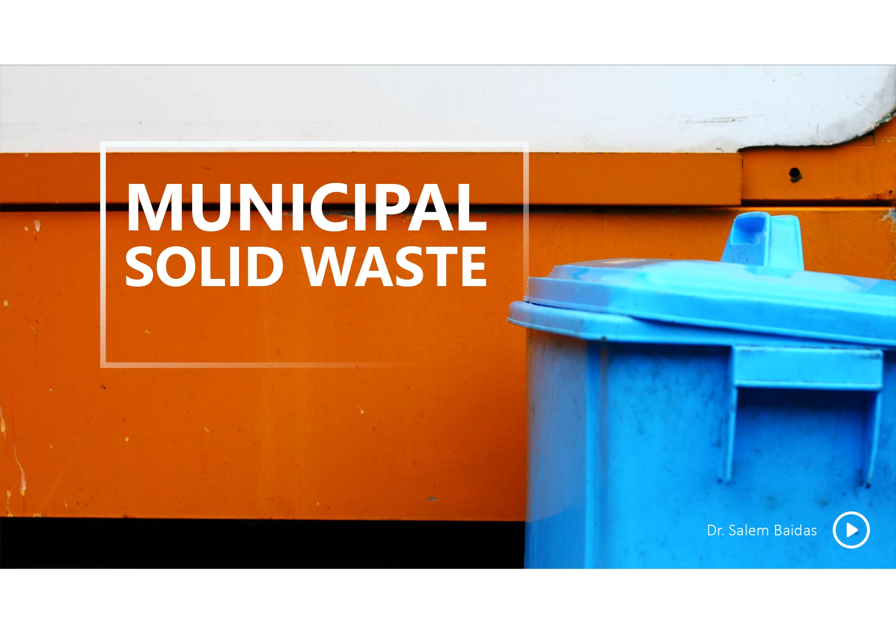 municipal solid waste ppt.