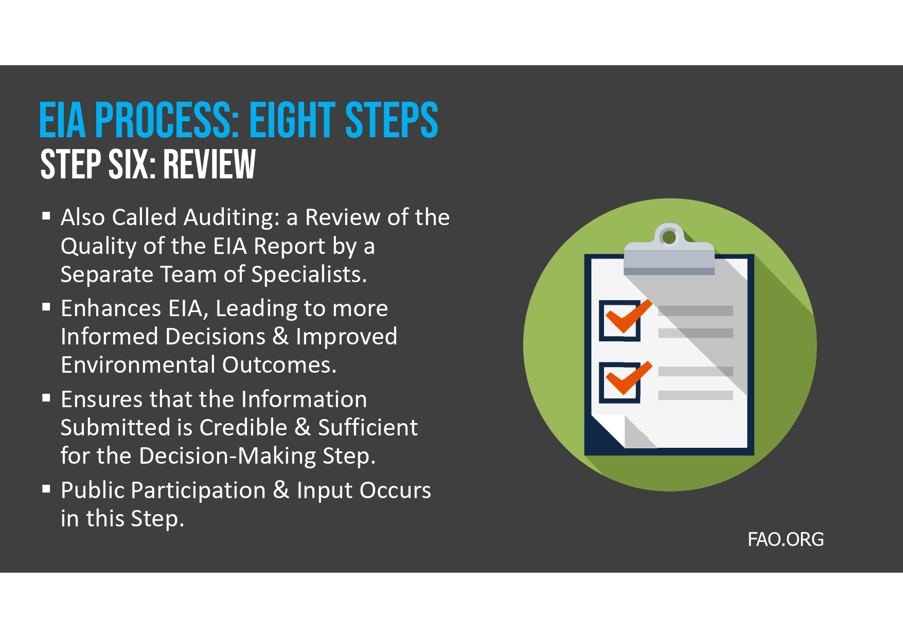 EIA Audit.
