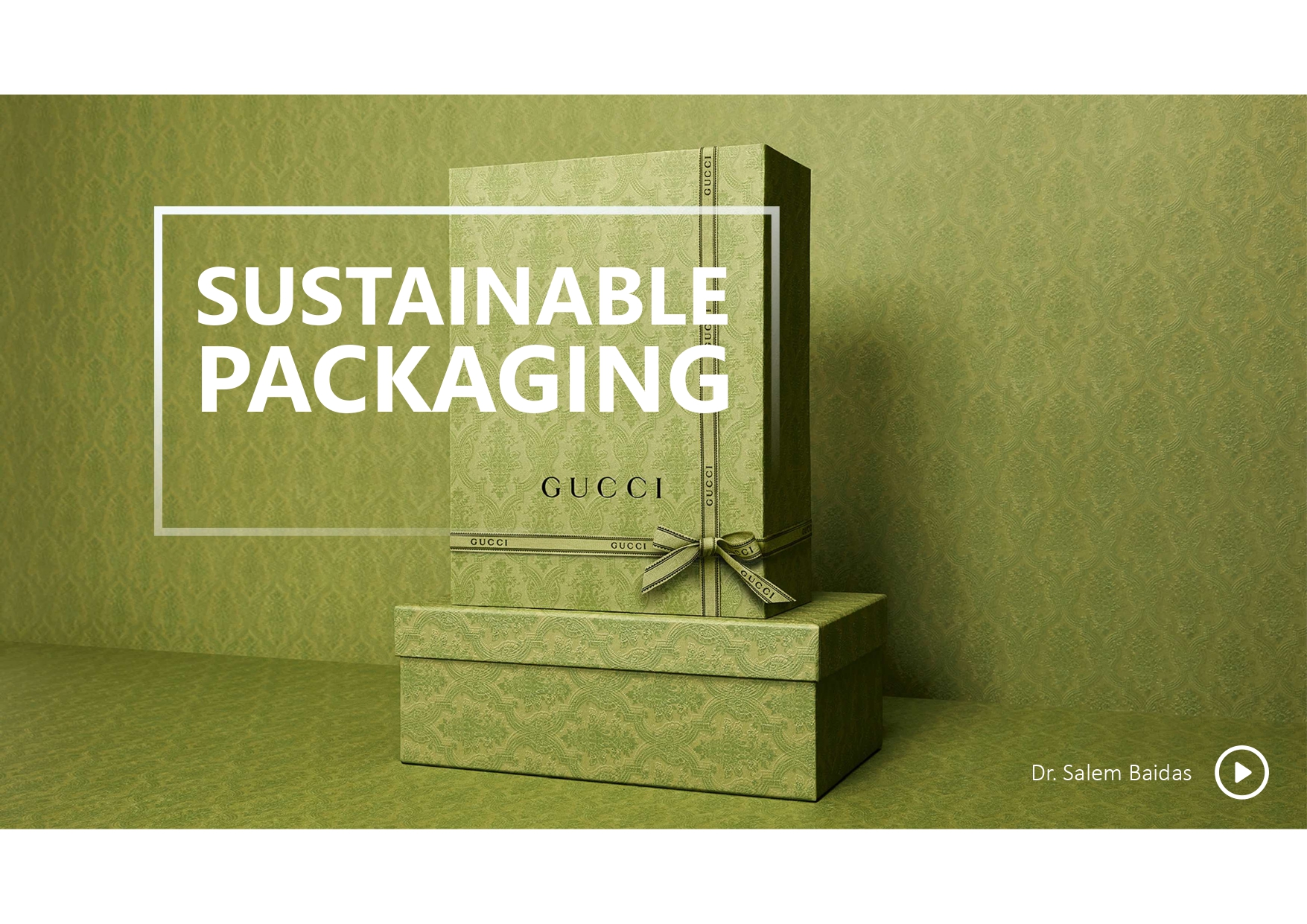 Sustainable packaging ppt.